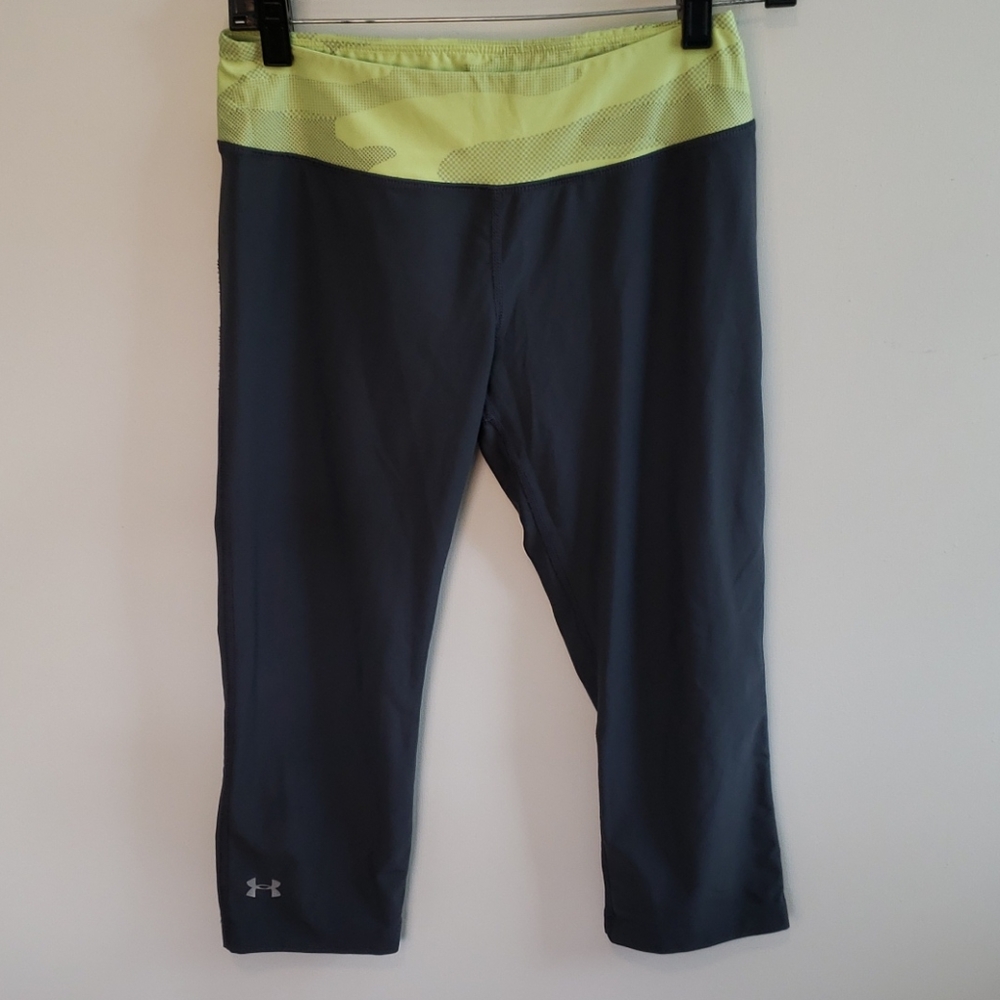 Grey Under Armour Legging Yoga Pants Capris Small